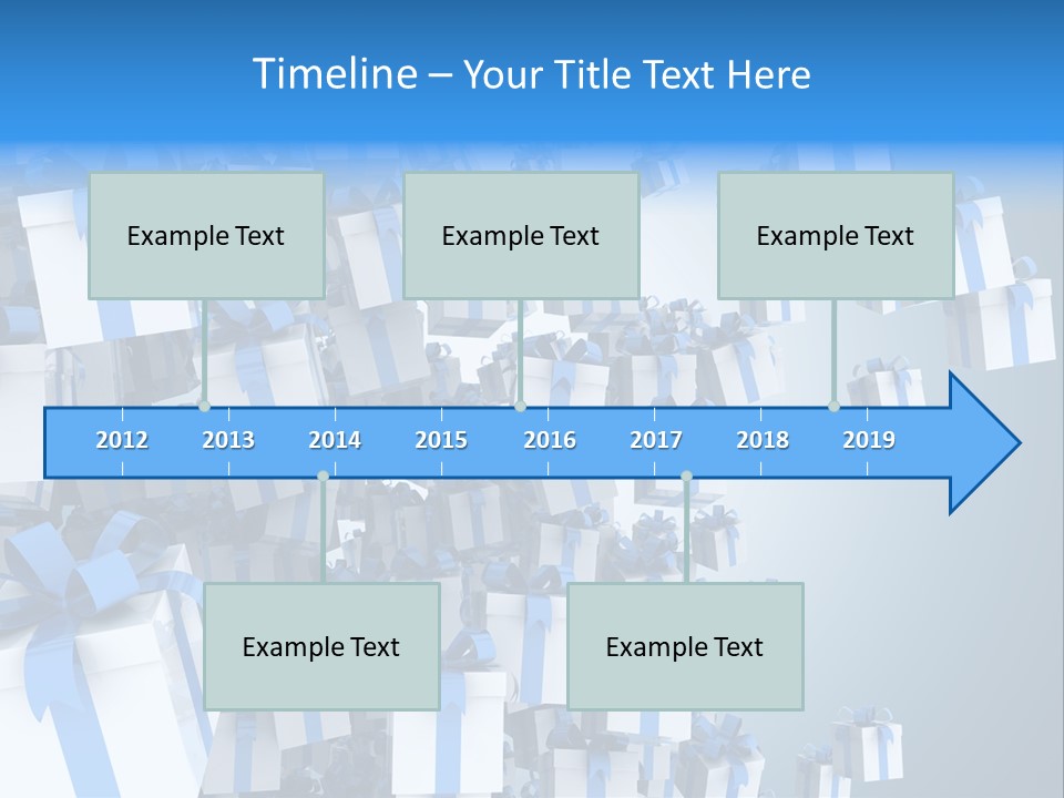 Raining Party Illustration PowerPoint Template