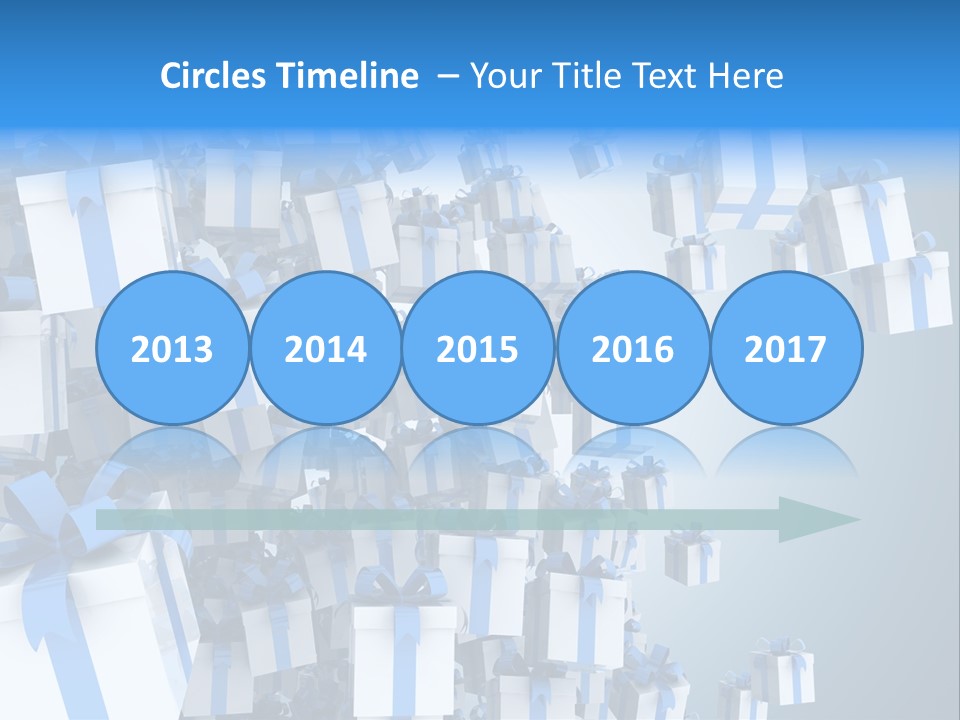 Raining Party Illustration PowerPoint Template