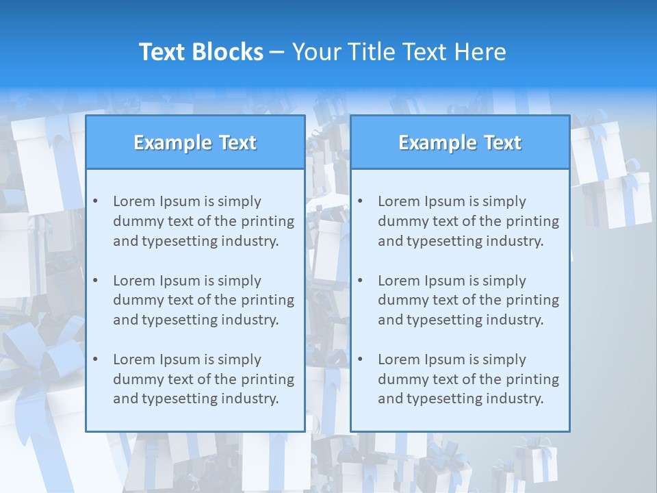 Raining Party Illustration PowerPoint Template