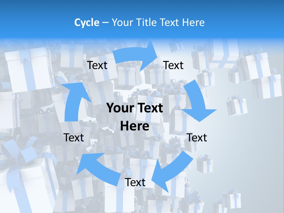 Raining Party Illustration PowerPoint Template