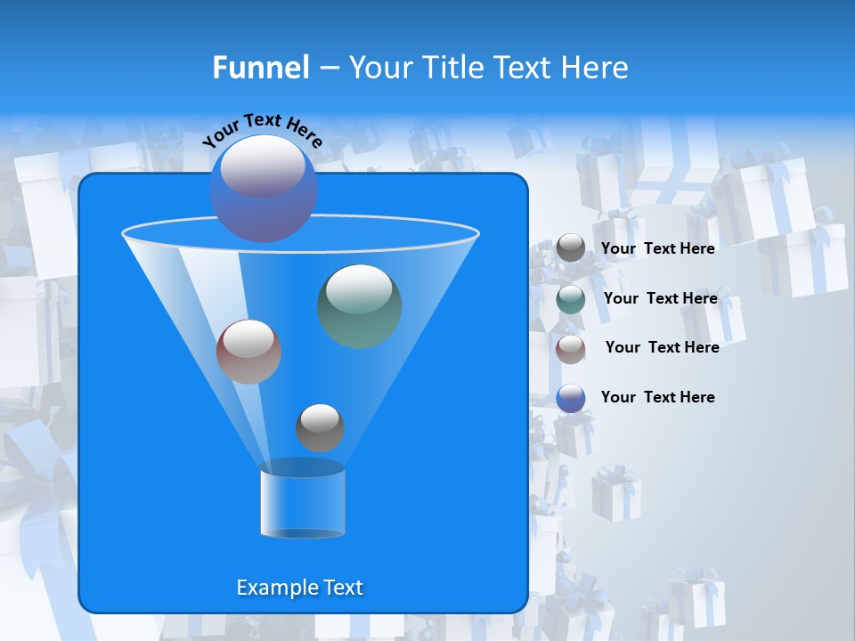 Raining Party Illustration PowerPoint Template
