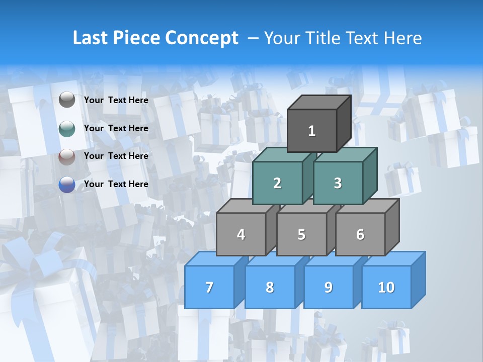 Raining Party Illustration PowerPoint Template