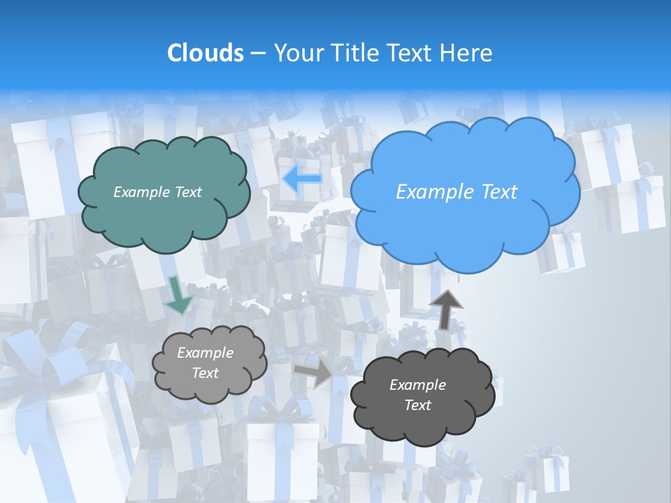 Raining Party Illustration PowerPoint Template