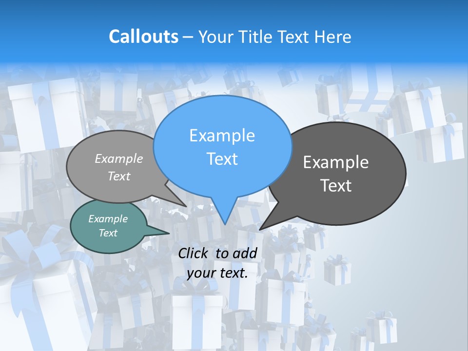 Raining Party Illustration PowerPoint Template