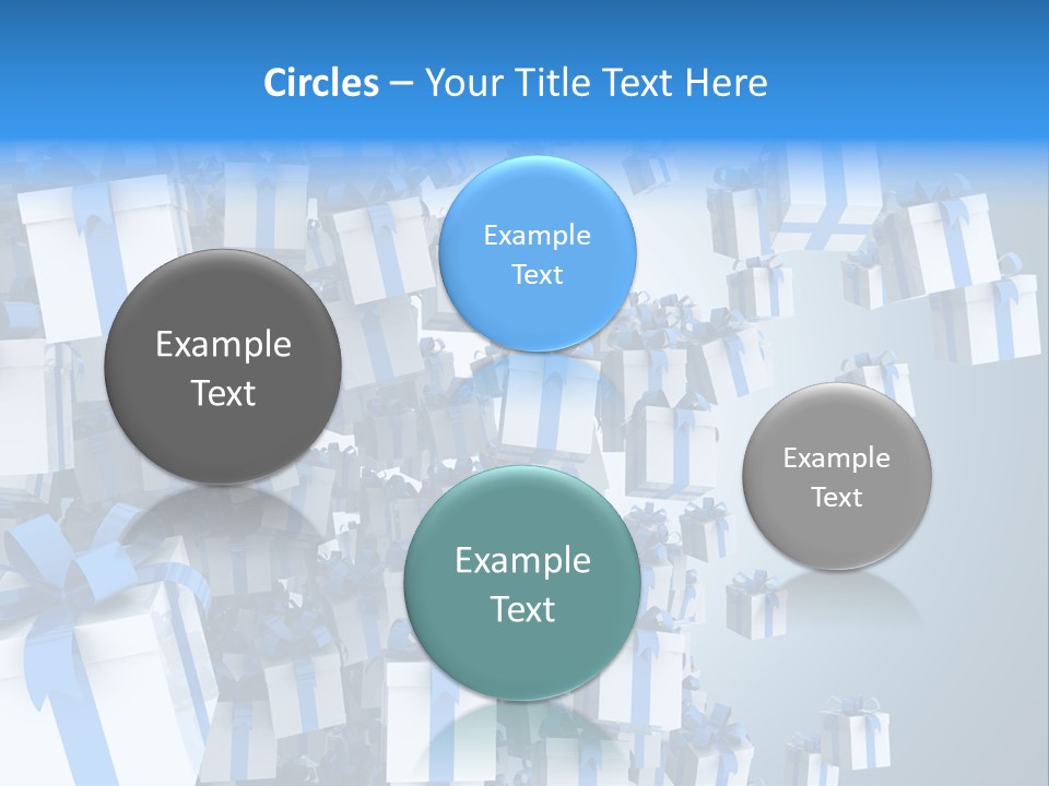 Raining Party Illustration PowerPoint Template