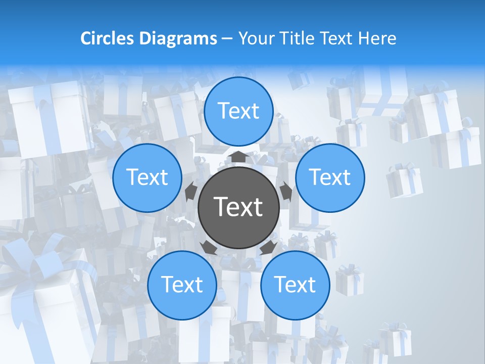 Raining Party Illustration PowerPoint Template