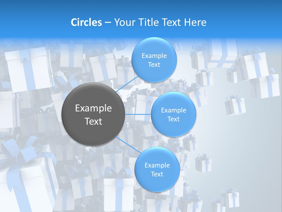 Raining Party Illustration PowerPoint Template