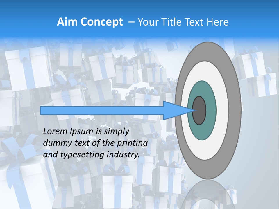 Raining Party Illustration PowerPoint Template