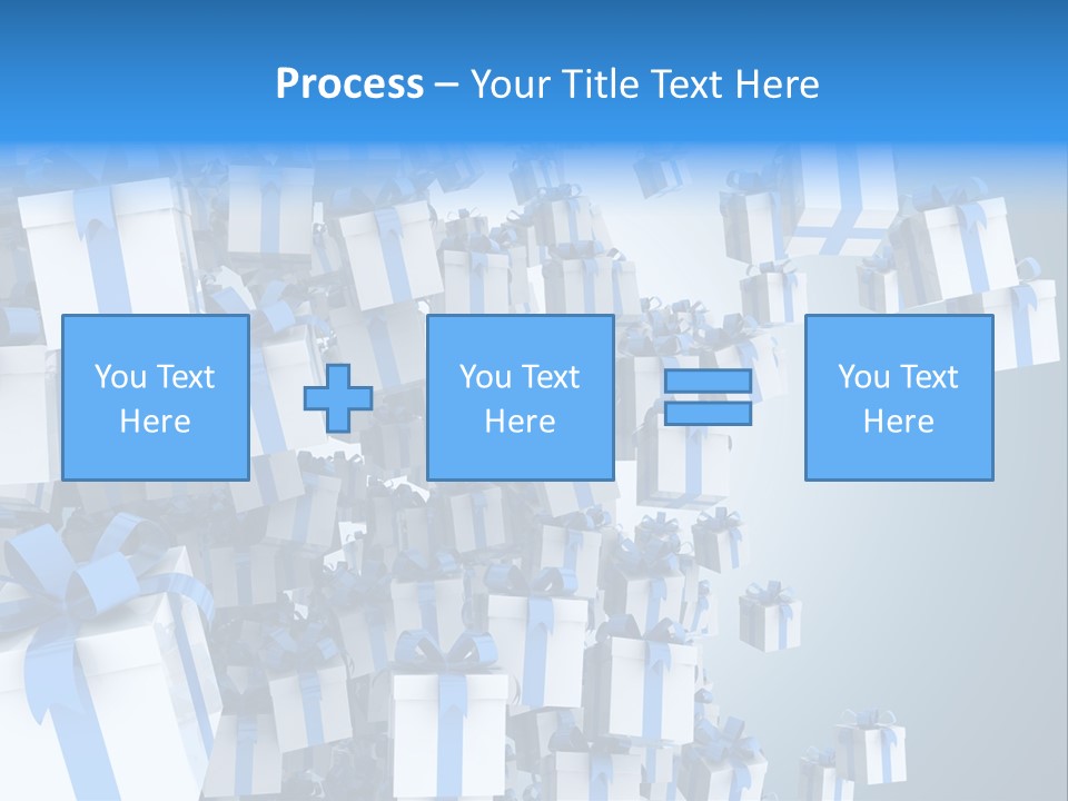 Raining Party Illustration PowerPoint Template