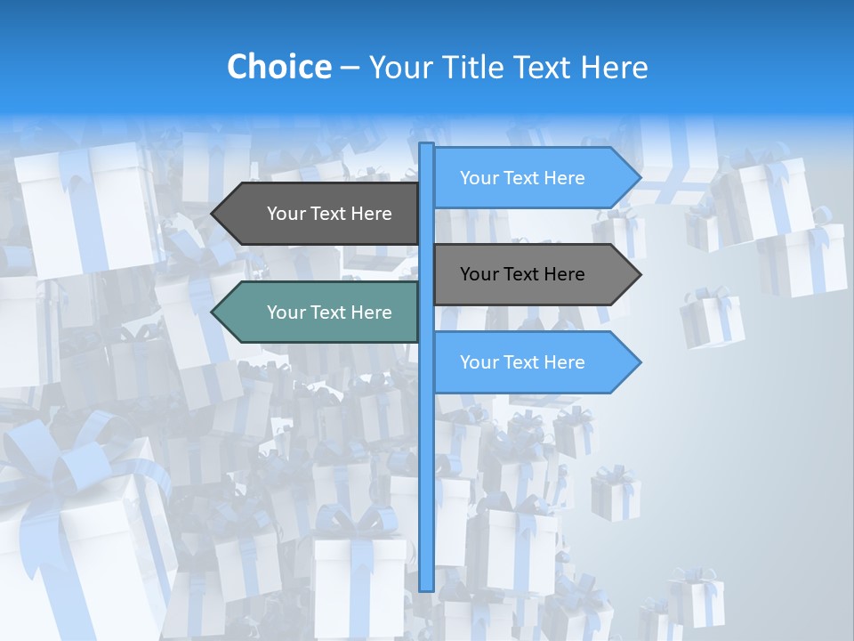 Raining Party Illustration PowerPoint Template