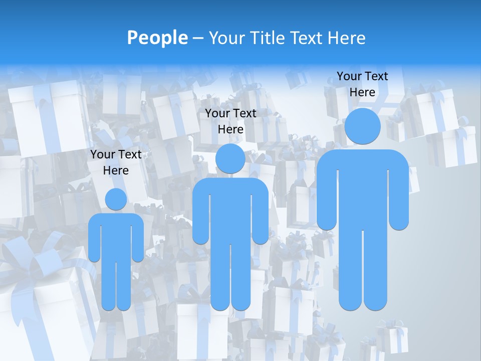 Raining Party Illustration PowerPoint Template