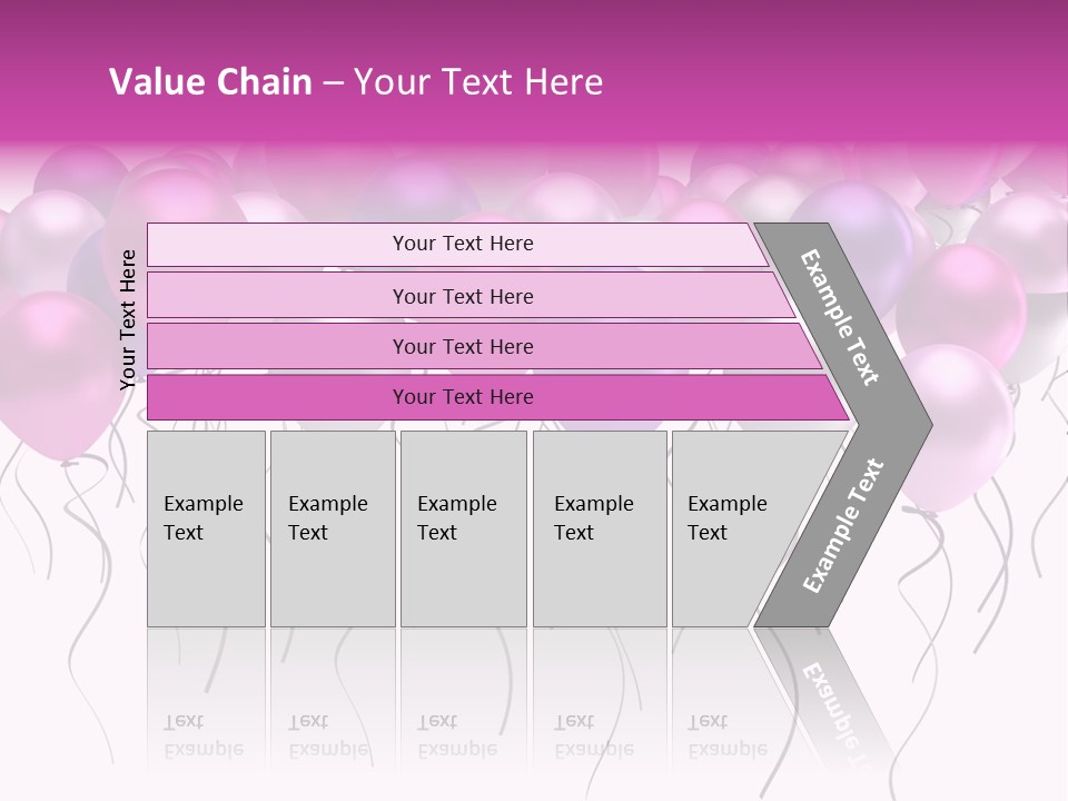 Bunch Celebrate Isolated PowerPoint Template
