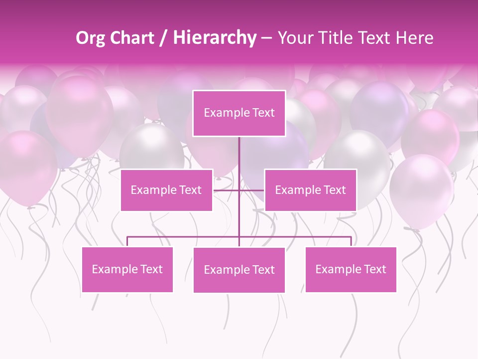 Bunch Celebrate Isolated PowerPoint Template