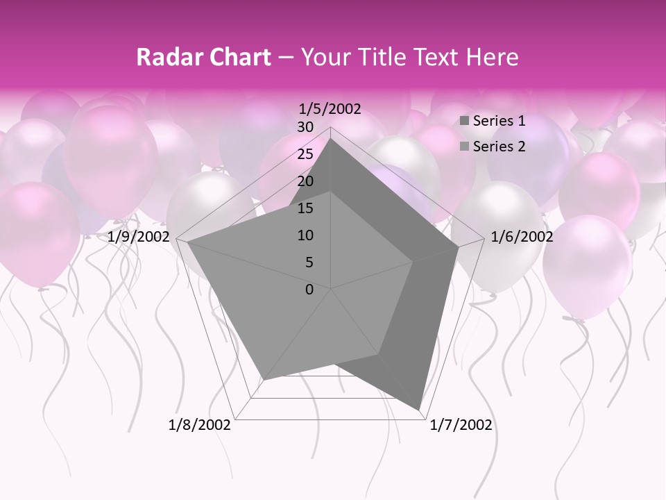 Bunch Celebrate Isolated PowerPoint Template