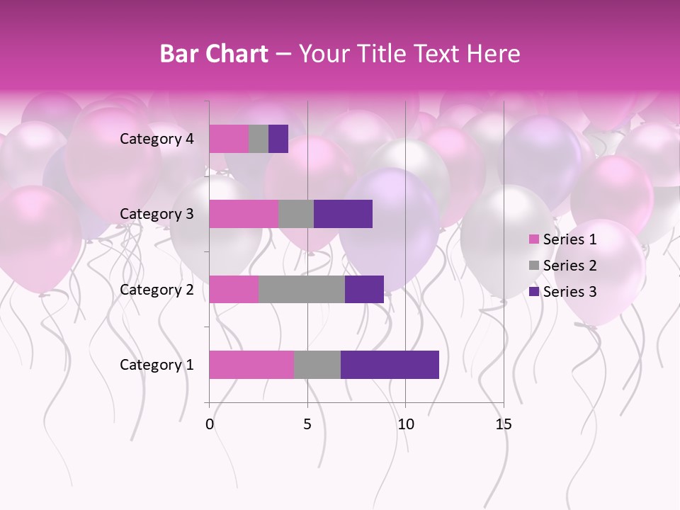 Bunch Celebrate Isolated PowerPoint Template