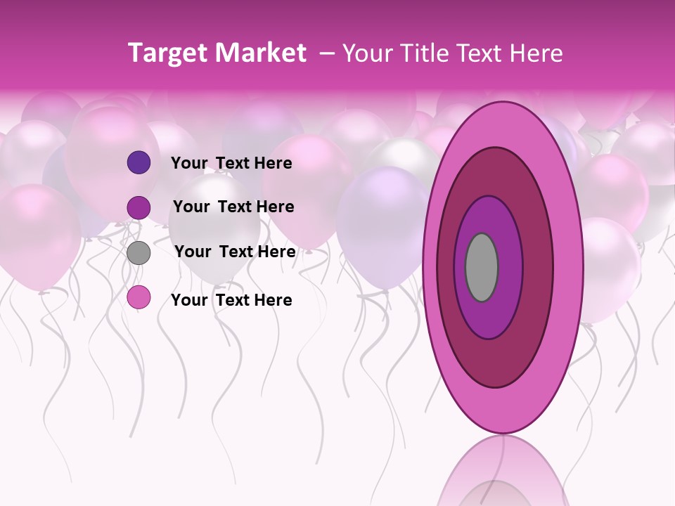 Bunch Celebrate Isolated PowerPoint Template