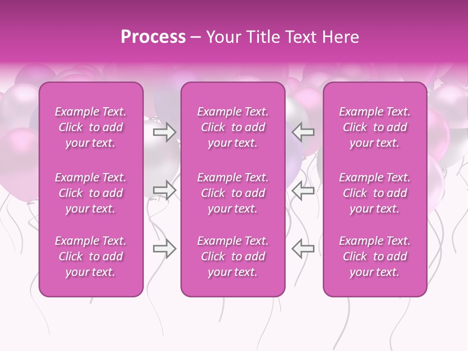 Bunch Celebrate Isolated PowerPoint Template