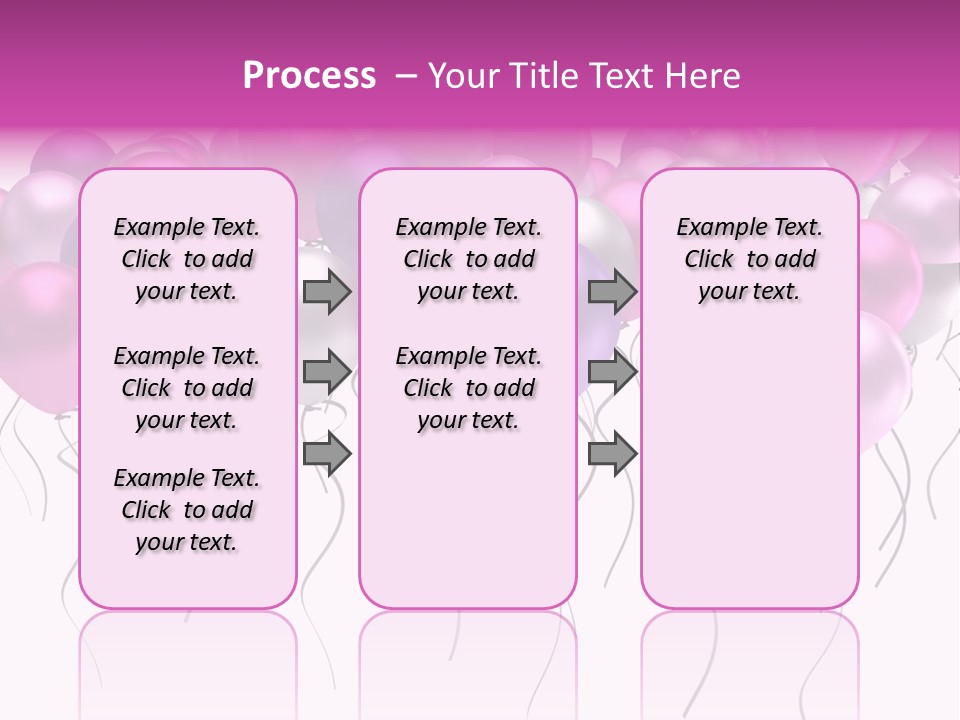 Bunch Celebrate Isolated PowerPoint Template