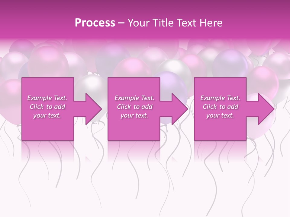 Bunch Celebrate Isolated PowerPoint Template