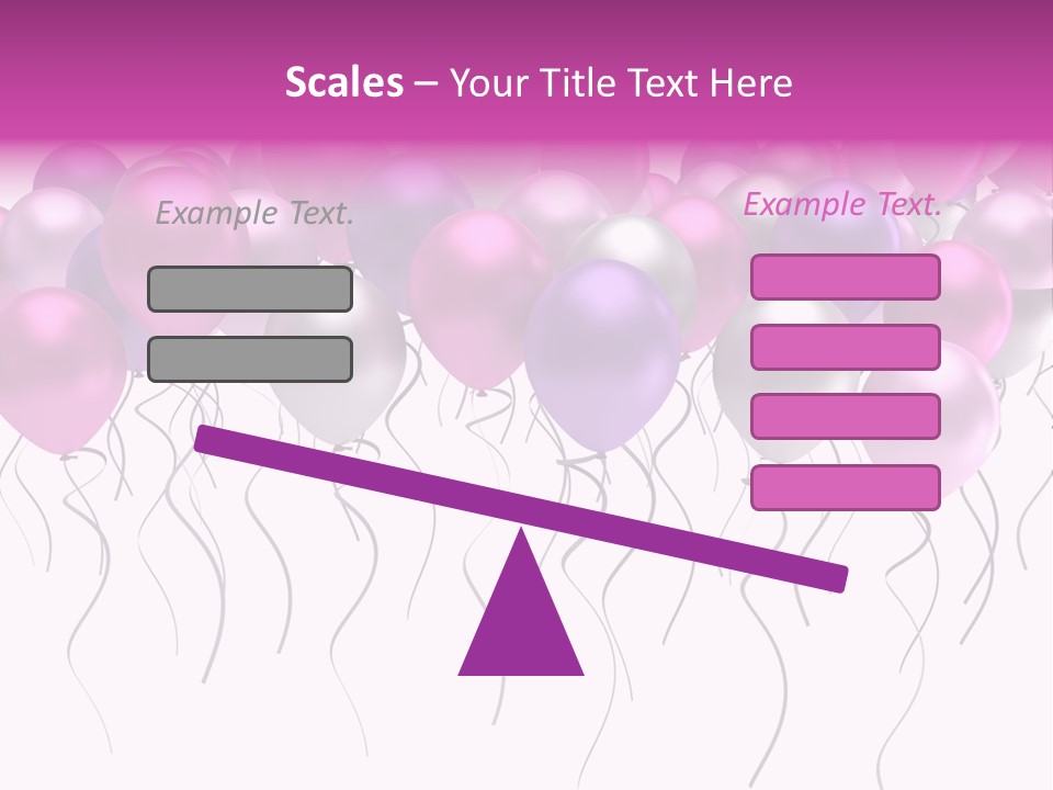 Bunch Celebrate Isolated PowerPoint Template