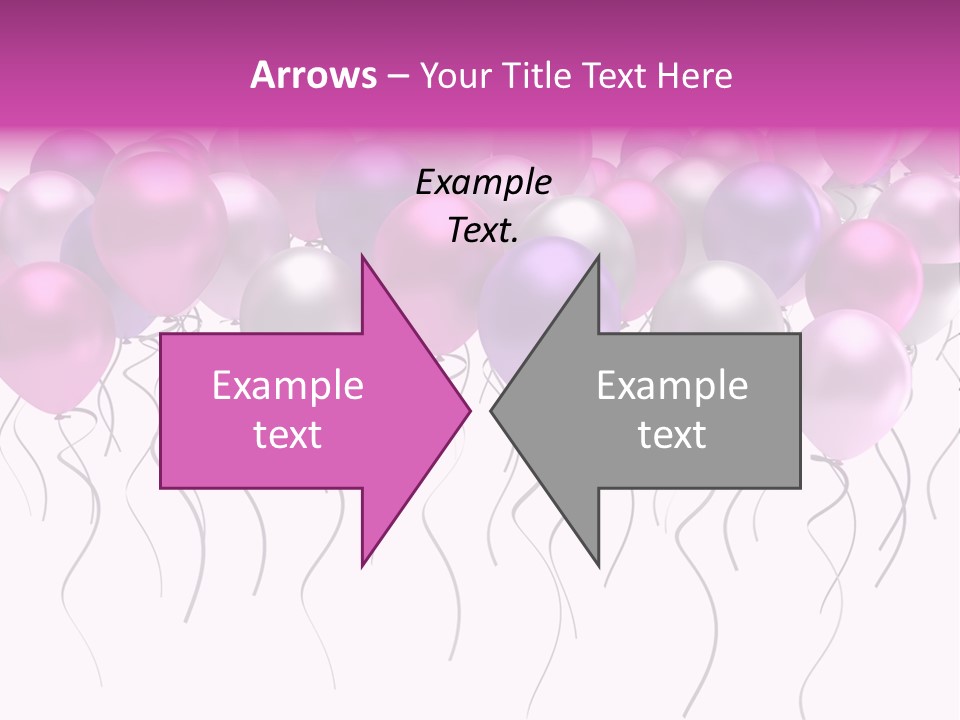 Bunch Celebrate Isolated PowerPoint Template