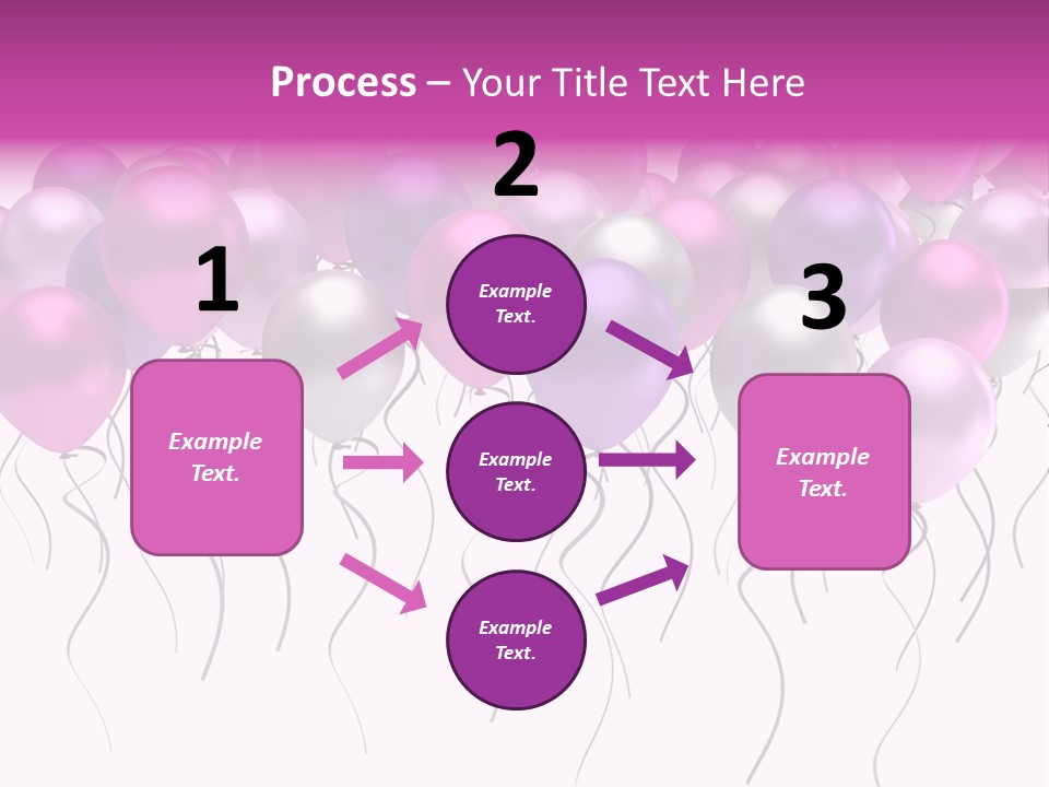 Bunch Celebrate Isolated PowerPoint Template