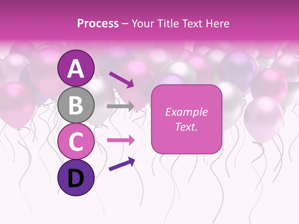 Bunch Celebrate Isolated PowerPoint Template