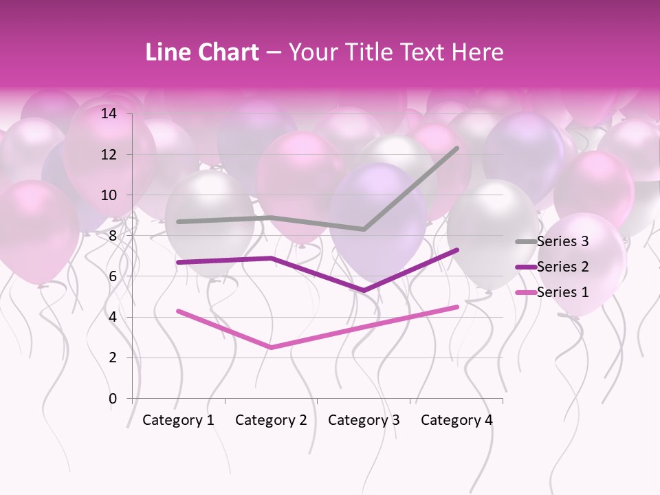 Bunch Celebrate Isolated PowerPoint Template