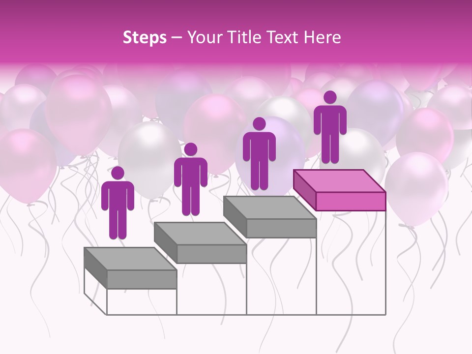 Bunch Celebrate Isolated PowerPoint Template