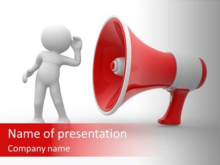 People Humor Message PowerPoint Template