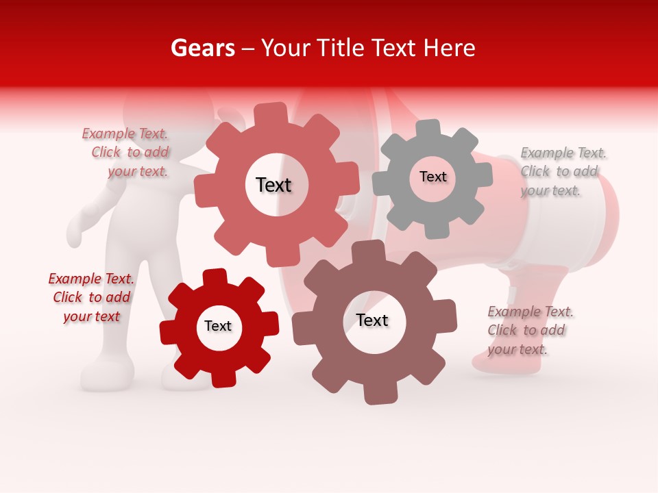 People Humor Message PowerPoint Template