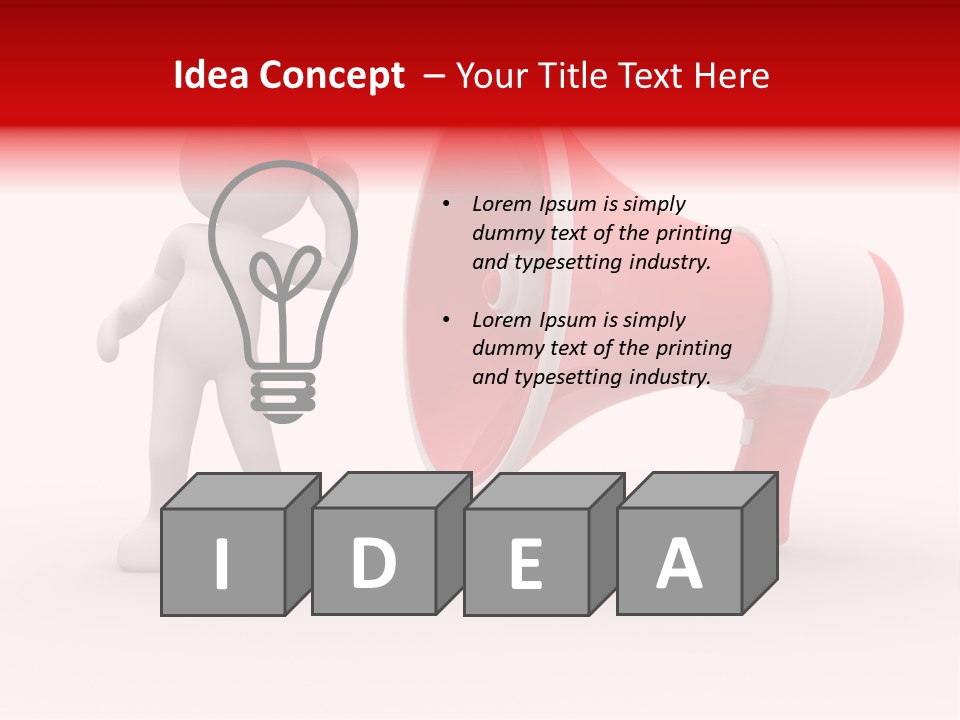 People Humor Message PowerPoint Template