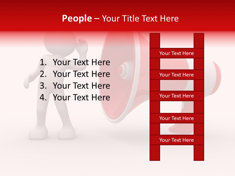People Humor Message PowerPoint Template