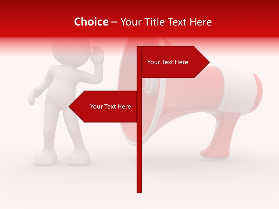 People Humor Message PowerPoint Template