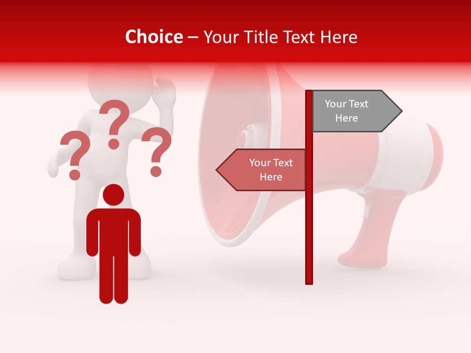 People Humor Message PowerPoint Template