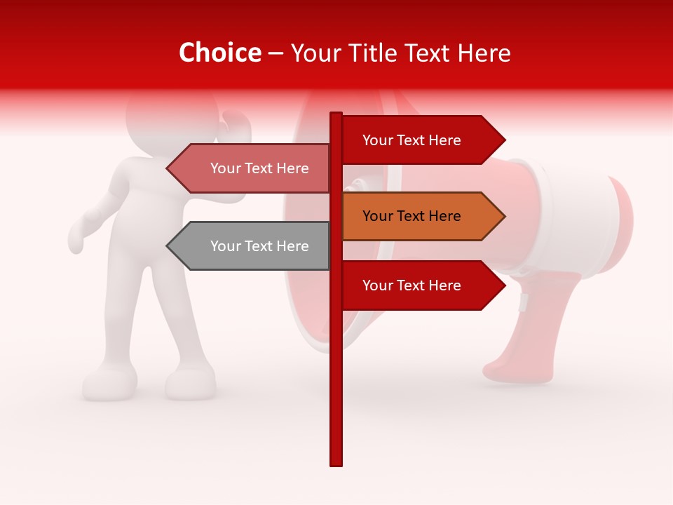 People Humor Message PowerPoint Template