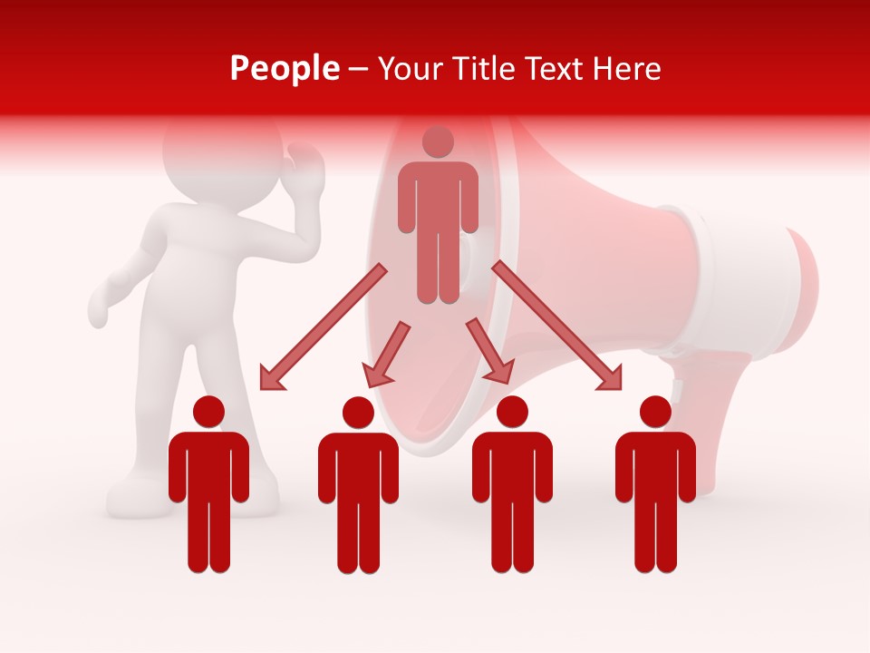 People Humor Message PowerPoint Template