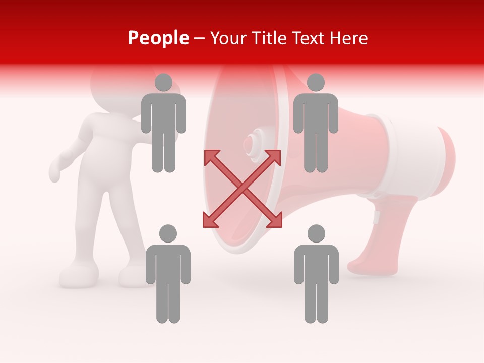 People Humor Message PowerPoint Template