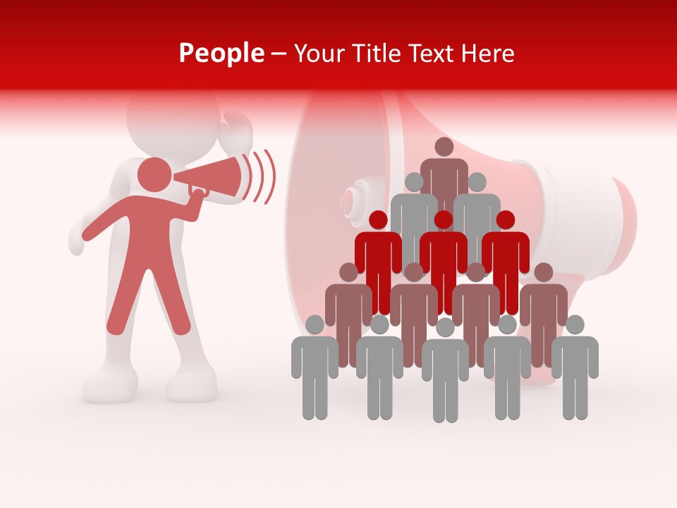 People Humor Message PowerPoint Template