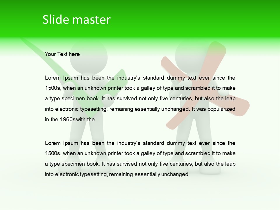 Idea Accept Correct PowerPoint Template