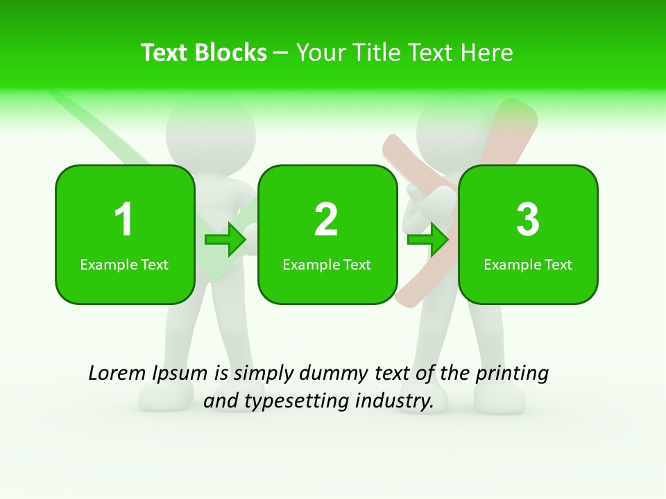 Idea Accept Correct PowerPoint Template