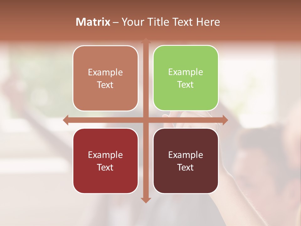 Learn Diligence Woman PowerPoint Template