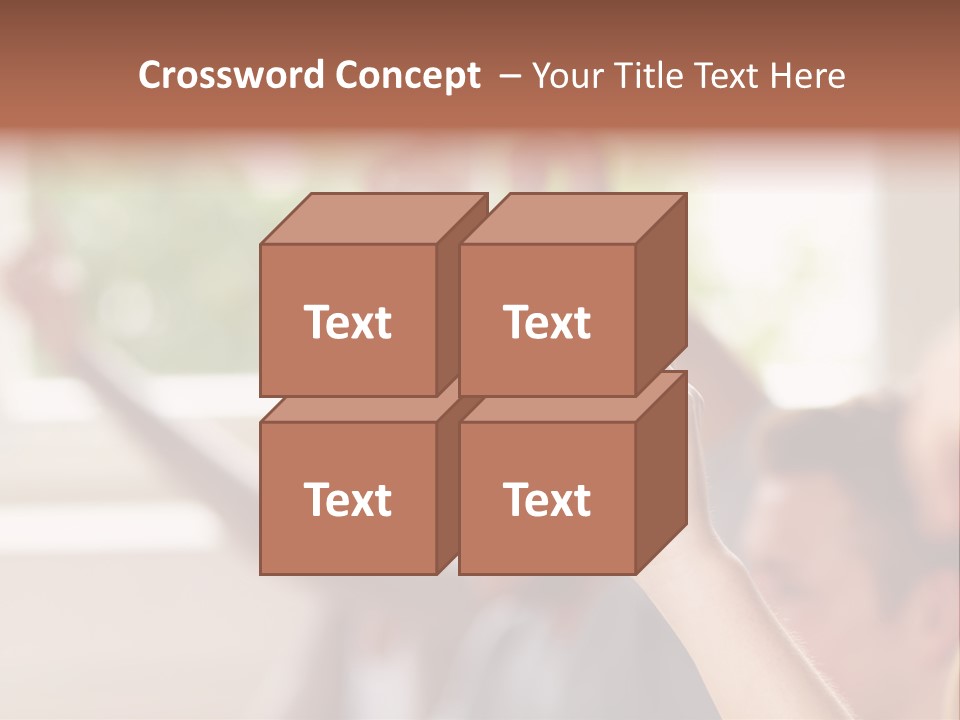Learn Diligence Woman PowerPoint Template
