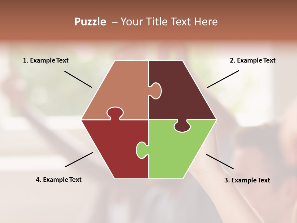 Learn Diligence Woman PowerPoint Template