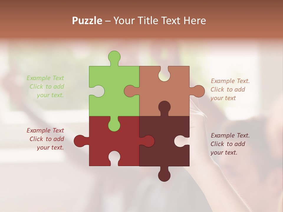 Learn Diligence Woman PowerPoint Template
