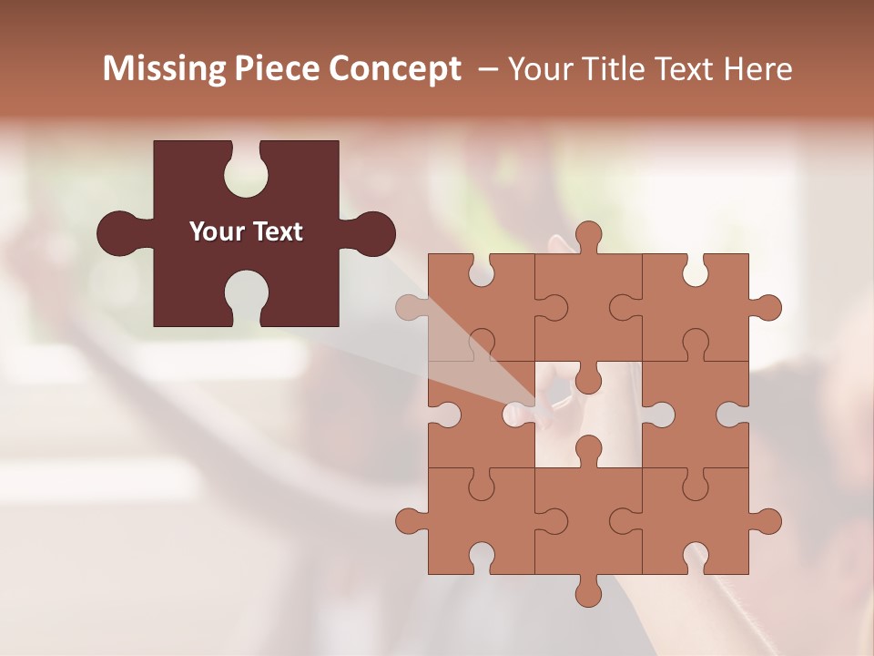 Learn Diligence Woman PowerPoint Template