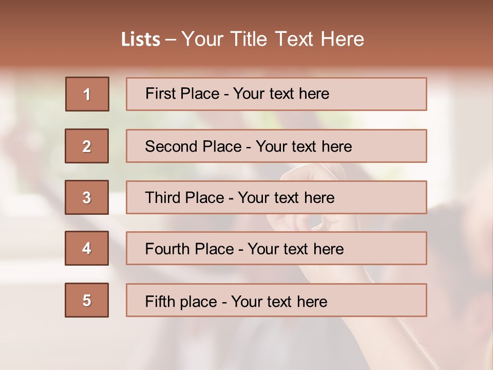 Learn Diligence Woman PowerPoint Template
