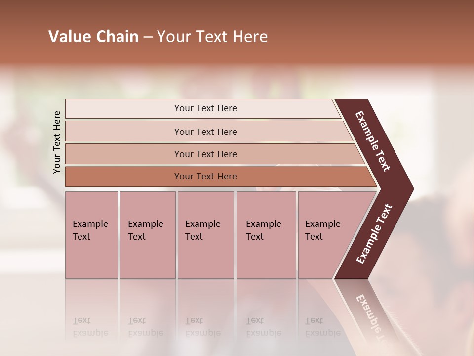Learn Diligence Woman PowerPoint Template