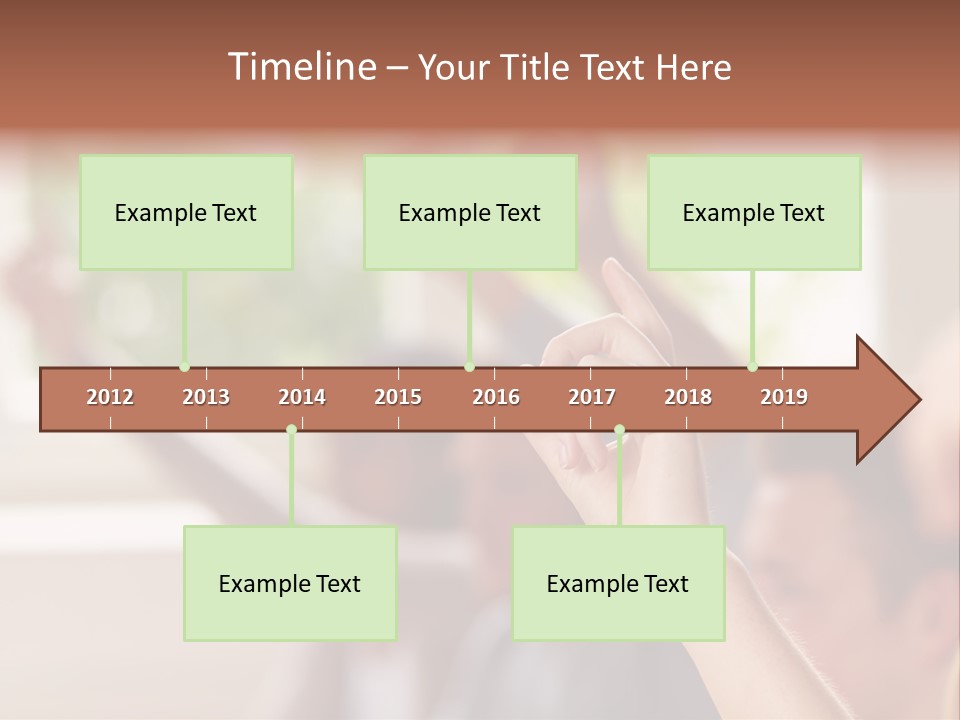 Learn Diligence Woman PowerPoint Template