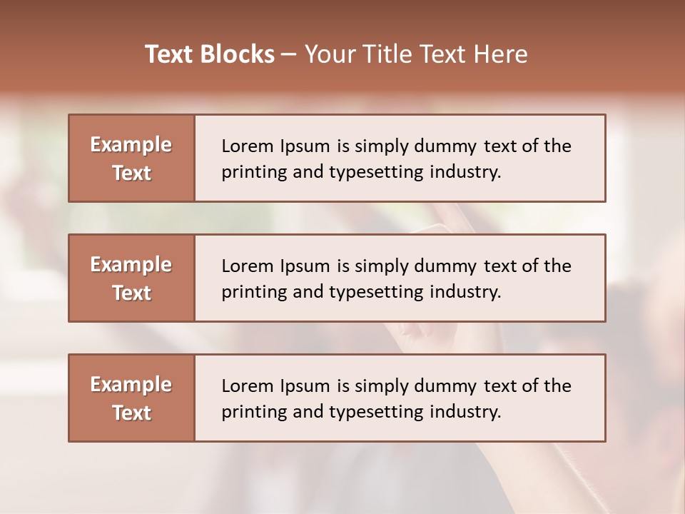 Learn Diligence Woman PowerPoint Template